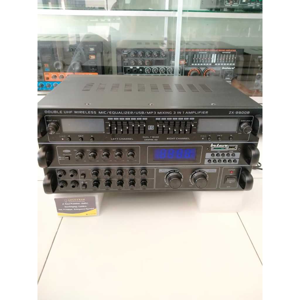 AMPLI MIXER BETAVO ZX 9900B