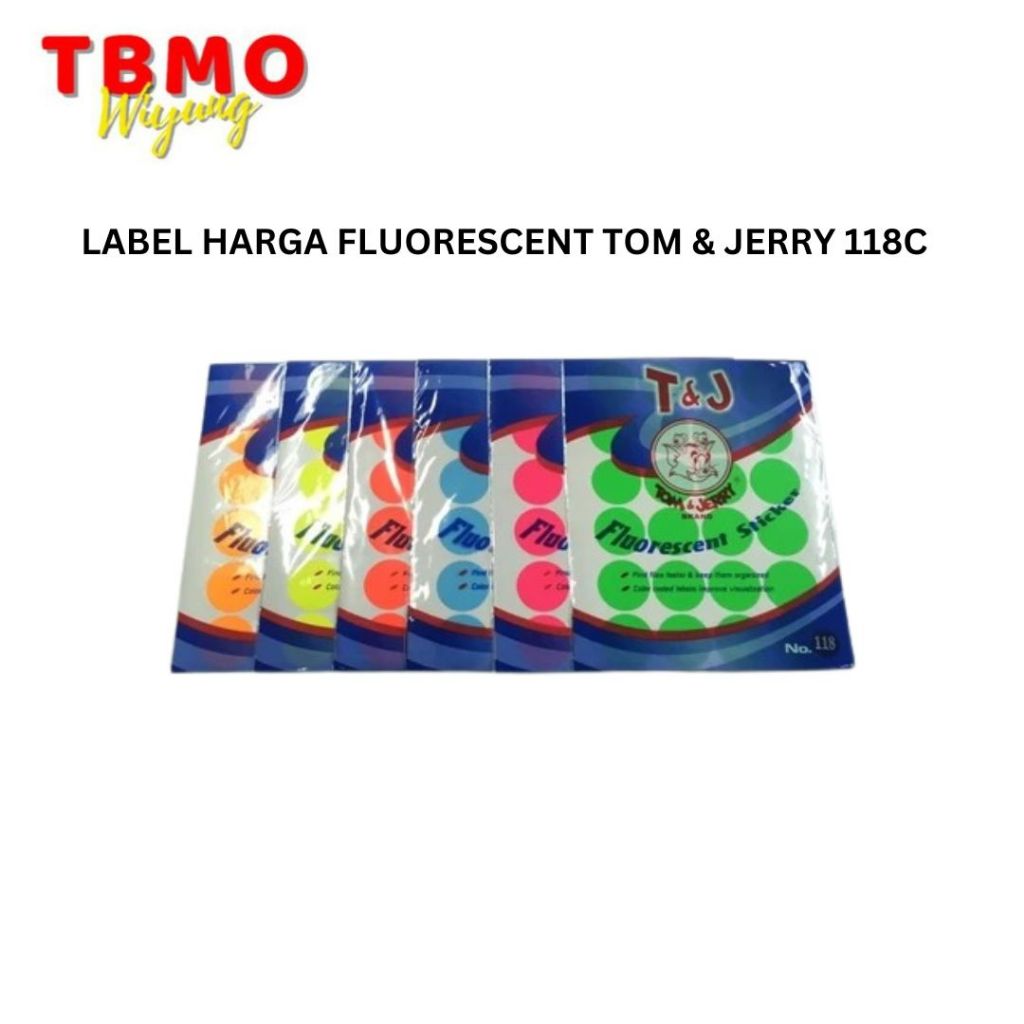 

TBMO LABEL HARGA FLUORESCENT TOM & JERRY 118C