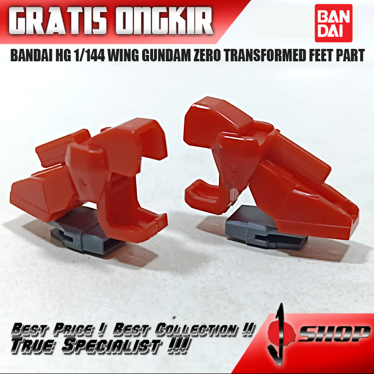 BANDAI HG 1/144 WING GUNDAM ZERO TRANSFORMED FEET PART HG2567