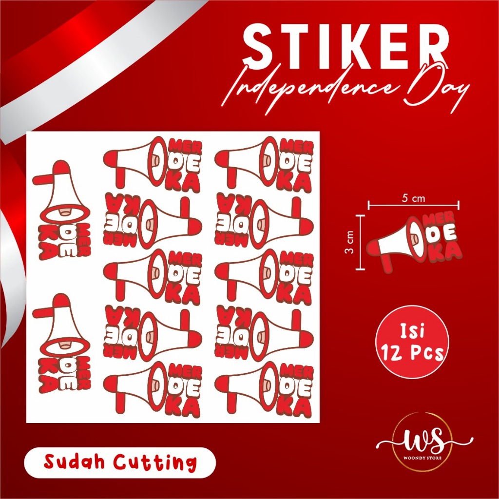 

STIKER PIPI AKSESORIS UNIK SPESIAL KEMERDEKAAN INDONESIA TOA MERDEKA