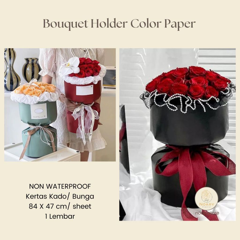

BOUQUET HOLDER COLOR PAPER