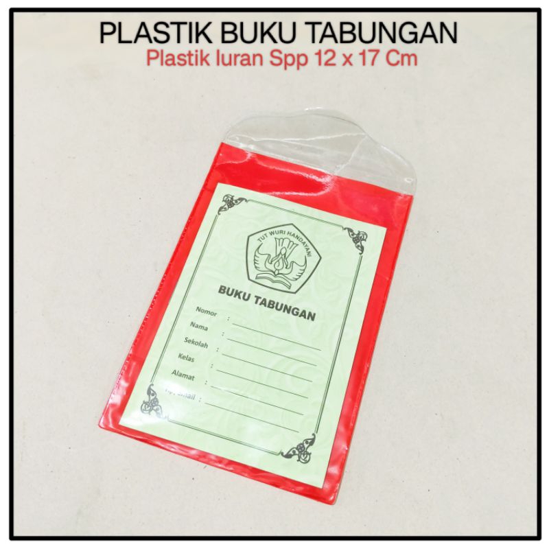 

10 Pcs Plastik Iuran Spp / Plastik Buku Tabungan