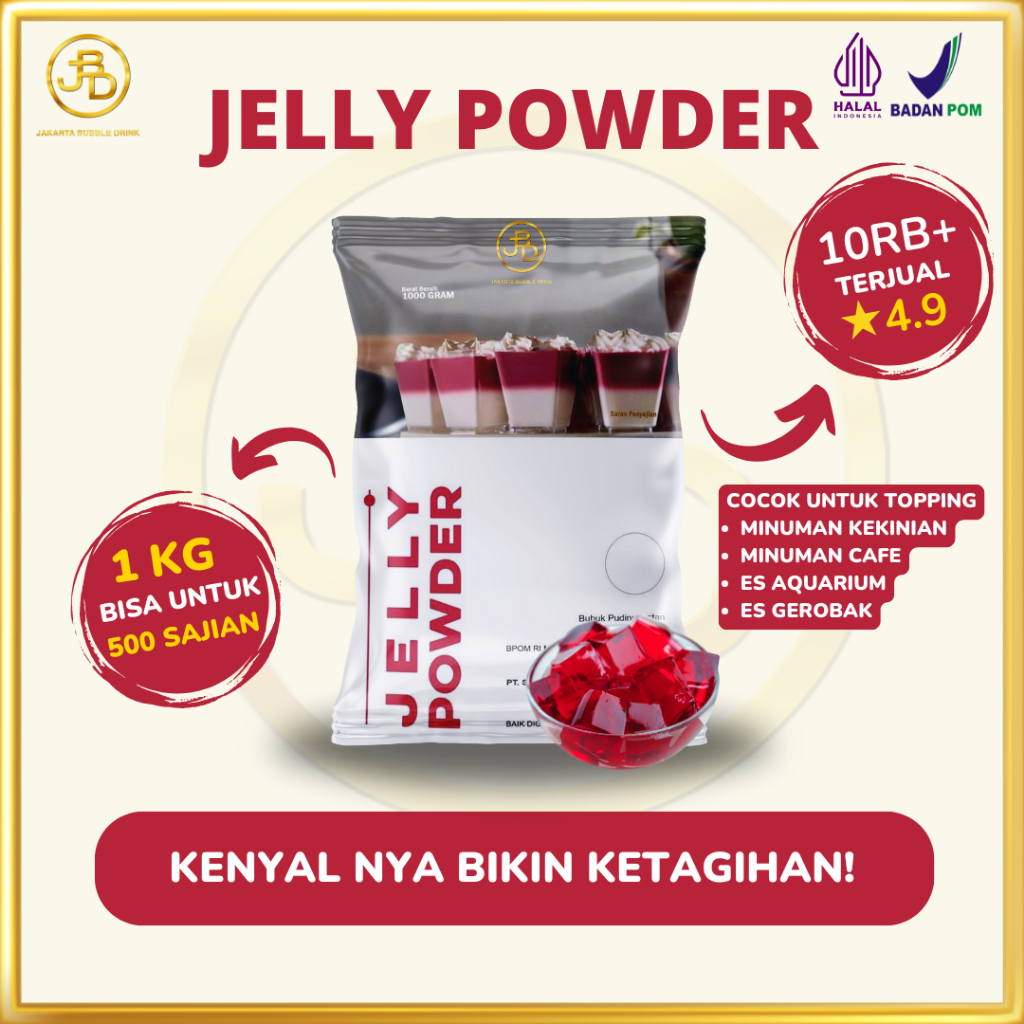 

JELLY KONYAKU Powder 1 KG - JBD | HALAL