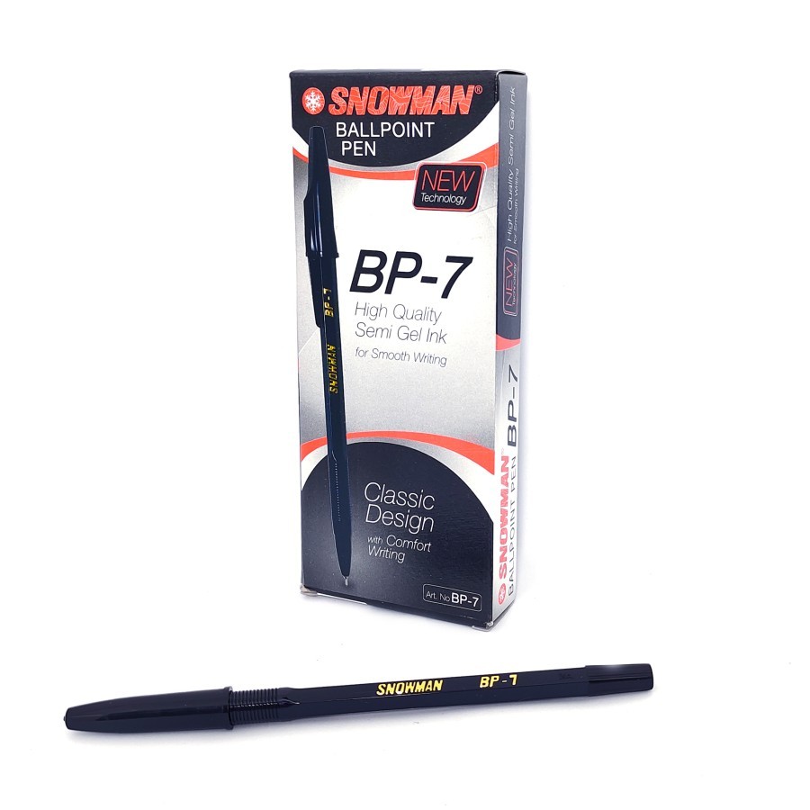 

TBMO (PACK) BOLPEN SNOWMAN BP7 ISI 12
