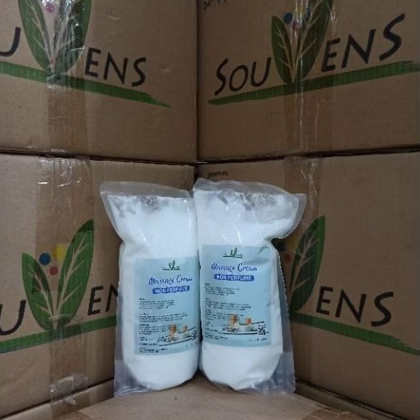 cream massage krim massage pijat urut kiloan hotel spa salon refleksi netral non aroma 1kg souvens (