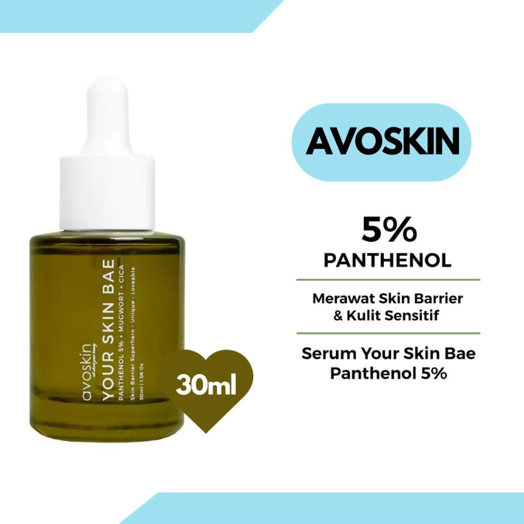 Avoskin Your Skin Bae Panthenol Serum 30ml/Serum Wajah
