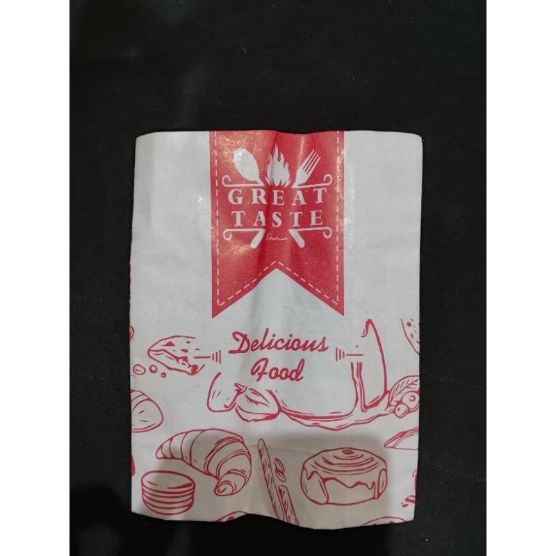 Kantong kertas crispy/ paper bag/ kertas makanan