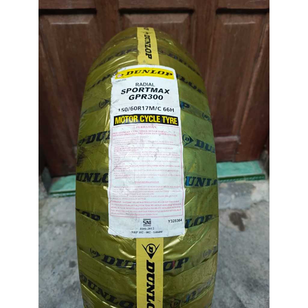Ban Dunlop Sportmax 150/60 Ring 17 Tubeless Murah Ban Belakang Motor Sport Harga Promo