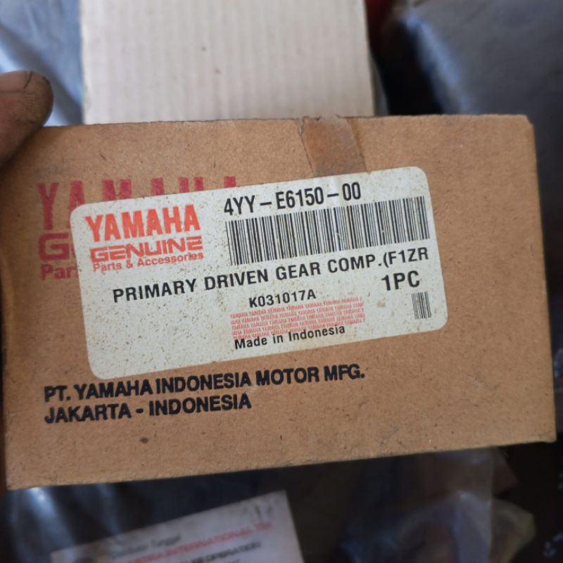 PRIMARY DRIVEN GEAR COMP (F1ZR) KODEPART 4YY-E6150-00 ORIGINAL YAMAHA