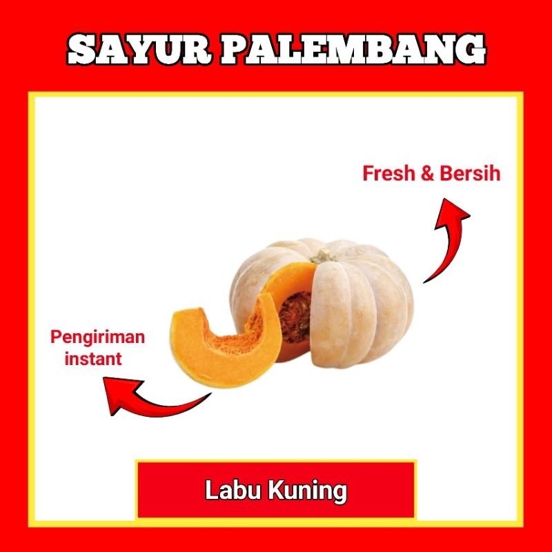 

Labu Kuning 500 Gram - Bumbu Sayur Palembang