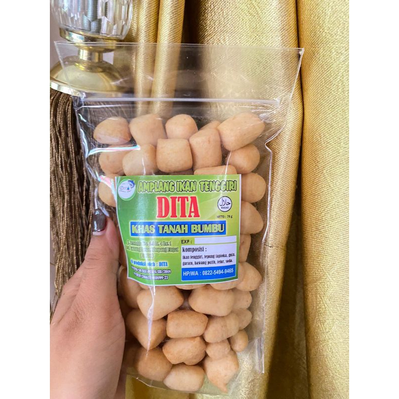 

Amplang Tenggiri Original 75gr