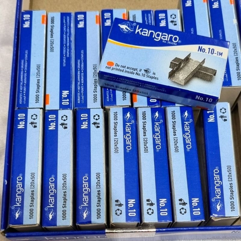 

Isi Staples Kangaro No.10-1m