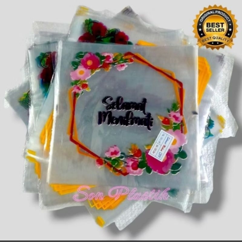 Selamat Menikmati Plastik 20x20 / Selamat Makan 20x20 / Samir Selamat Menikmati 20x20