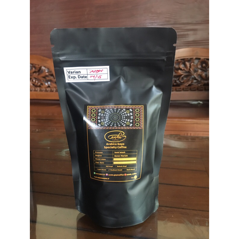 

Kopi Arabika Gayo, Varian Sanger Based, 100gr