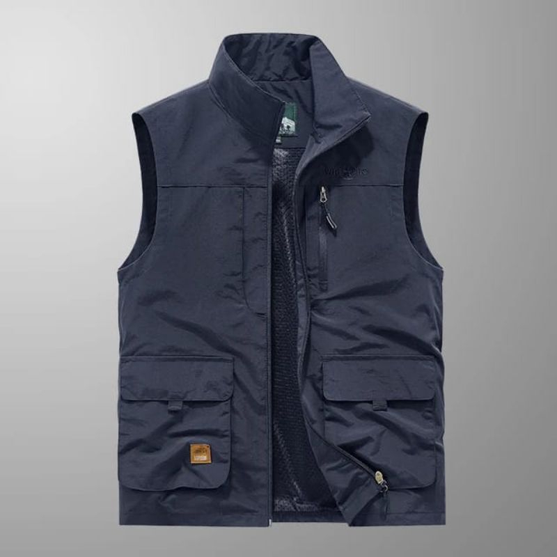 Naurajacket14/Rompi motor pria keren/Rompi olahraga pria nyaman dipakai/Rompi perusahaan/rompi warta
