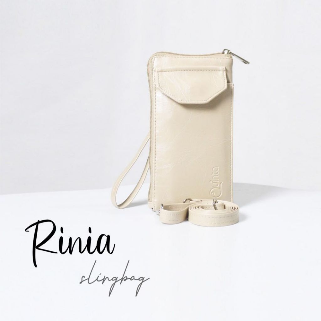 Quinta Rinia Mini Slingbag Dompet Hp Wanita Bahan Premium 100% Original