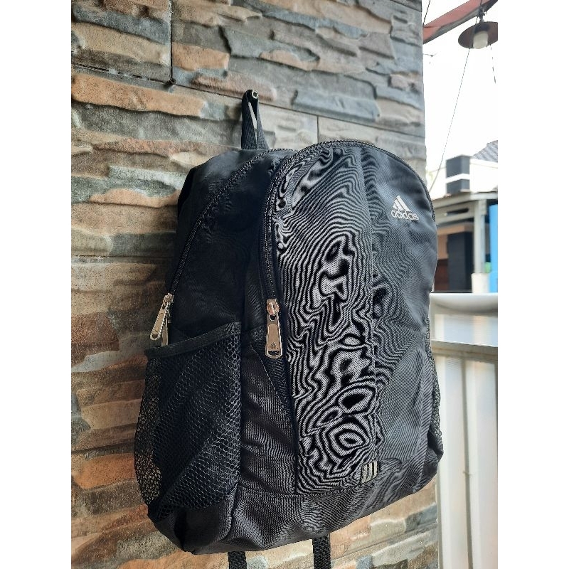 Ransel Hitam ADIDAS - TAS PRELOVED BRANDED ORIGINAL