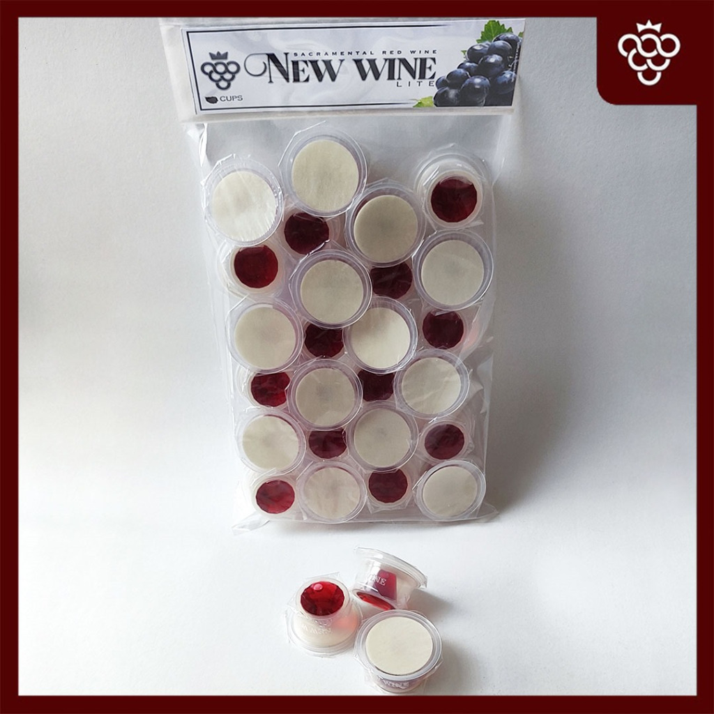 

Paket Eksklusif Anggur Perjamuan Kudus Lite + Hosti Polos Besar - isi 25