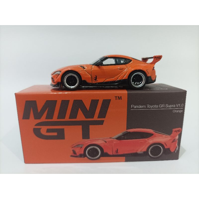 Minigt Pandem Toyota Gr Supra V1.0 Orange