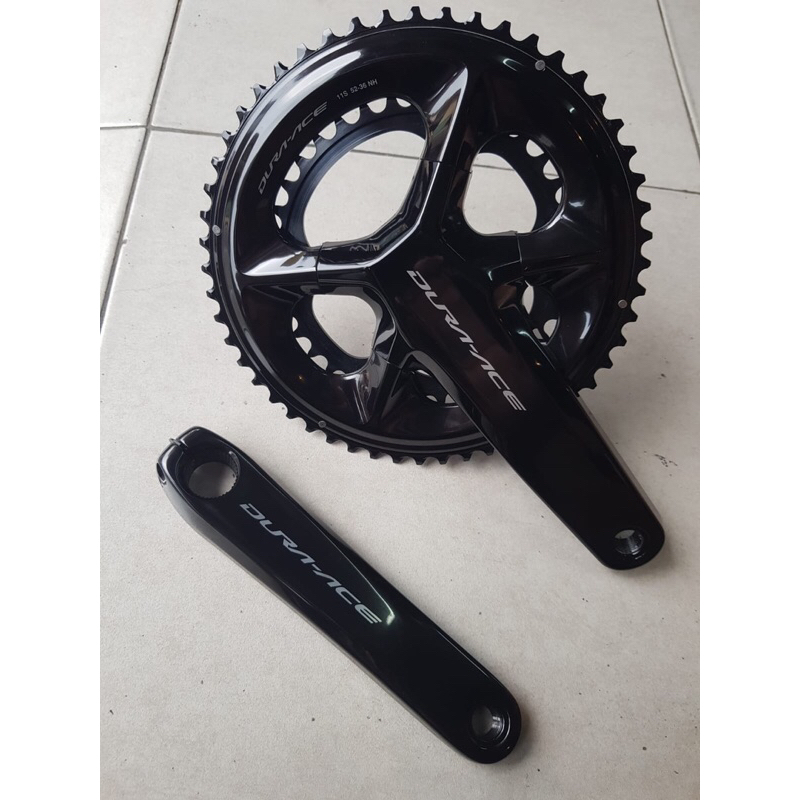 Crankset shimano Dura Ace FC09 2x11Speed 52-36T Arm 170 original