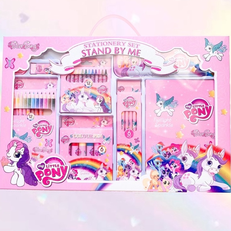 

Model Terlaris Set alat gambar little pony super komplit