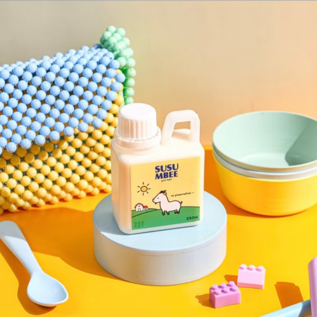 Goat Kefir | Kefir kambing etawa 250ml & 500ml | Anjing & Kucing | Susu Mbee by barket
