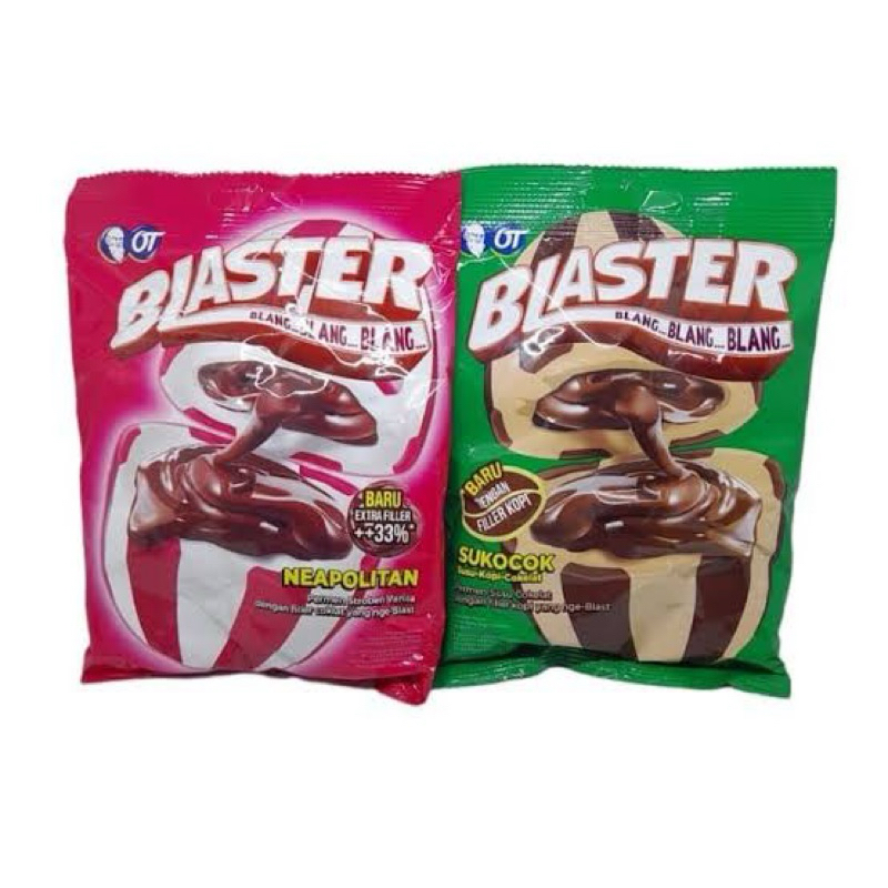 

PERMEN BLASTER NEAPOLITAN | PERMEN BLASTER SUKOCOK [ 1 BUNGKUS @125 GRAM ] | PERMEN BLASTER SUSU COKELAT