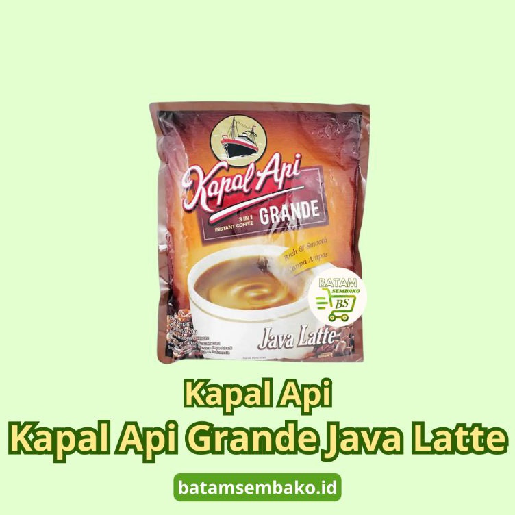 

Murah Pembelian Kapal Api Kopi Instant 3 In 1 Grande Java Latte 2x2g