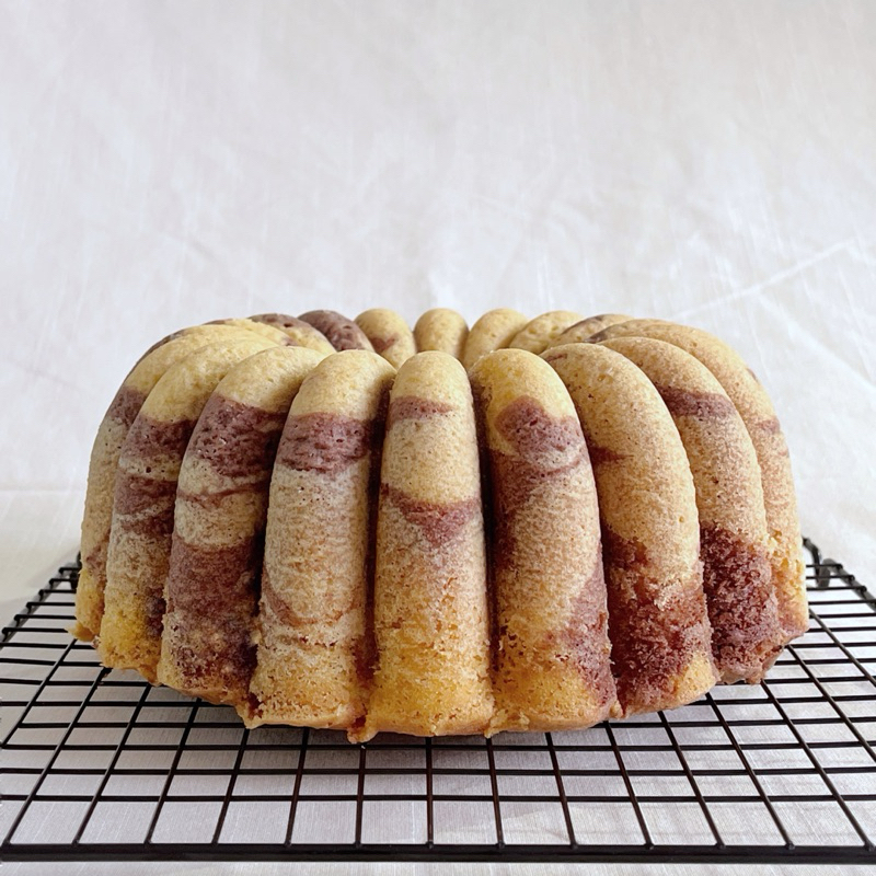 

Whole cake marble cake
