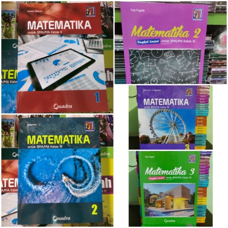 Buku SMA Matematika Quadra Kurikulum Merdeka Kelas 10-12