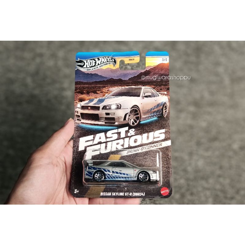 hot wheels fast and furious 2024 2025 brian nissan r34 s2000 suki villains lykan r33 ford supra ecli
