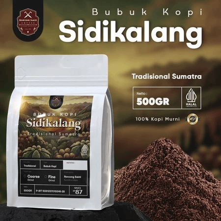 

Kopi Sidikalang Spesial Blend Sumatra Coffee | Kopi Saring | Kopi Tubruk | Kopi Hitam | bubuk kopi