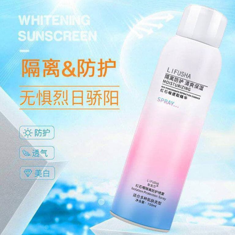 Special Quality LIFUSHA  TWG SPRAY WHITENING15ml Instant Moisturizing  Spray Pemutih Kulit