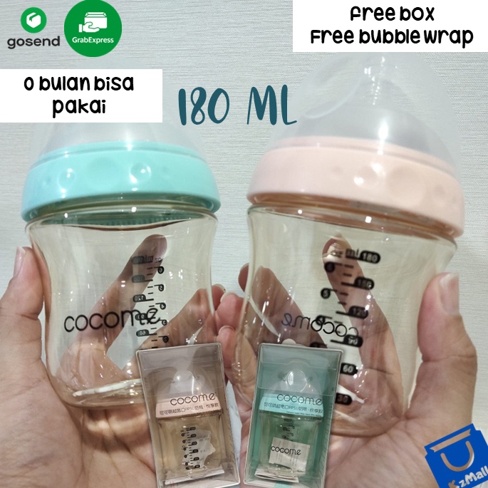 Grosir Terjamin PPSU Botol Susu Dot Bayi Newborn  Botol Susu Bayi PPSU 18ML BPA FREE  Botol Anak Luc