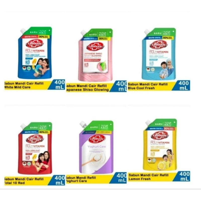 LIFEBUOY SABUN CAIR 400ML