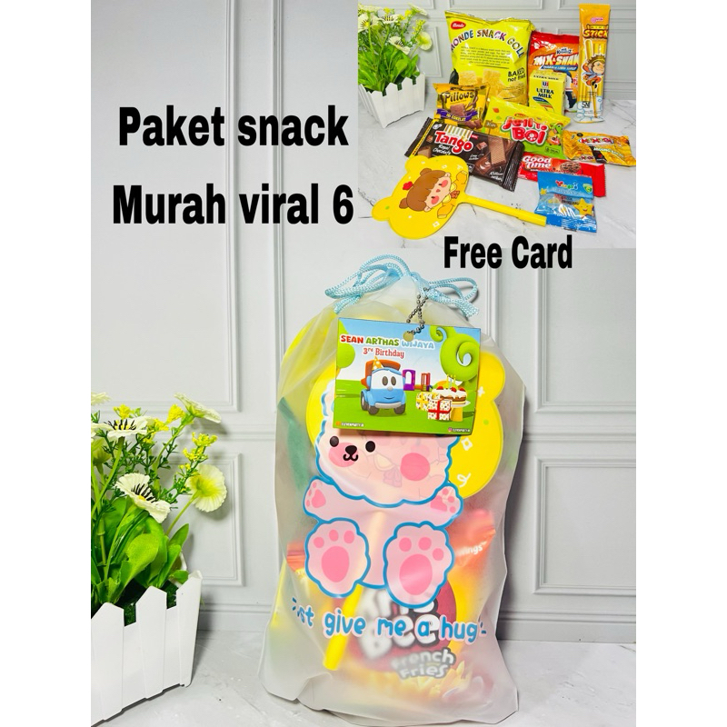

RB Paket snack ulang tahun anak / souvenir ulang tahun / goodiebag ulang tahun / hampers birthday /