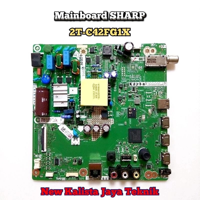 MAINBOARD TV SHARP 2T-C42FG1X ORIGINAL QPWBNH1196WJN2 MB SHARP 42FG1X MOTHERBOARD TV 2TC42FG1X MB C4