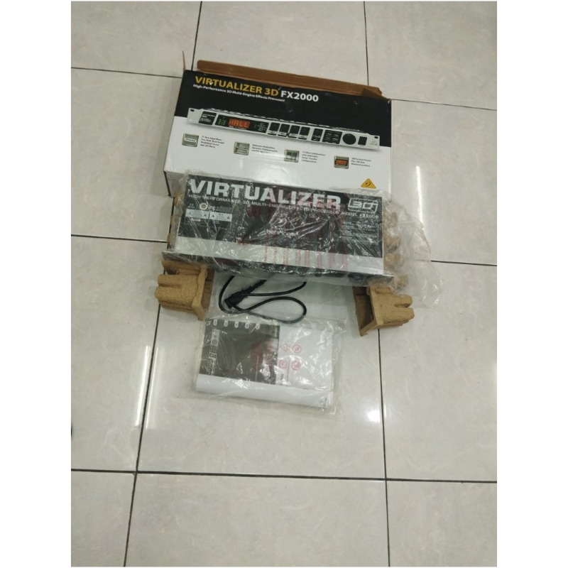effect vocal behringer virtualizer 3D original full set