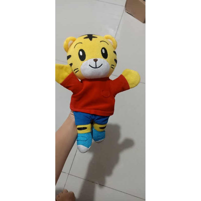 preloved boneka tangan shimajiro ORIGINAL benesse