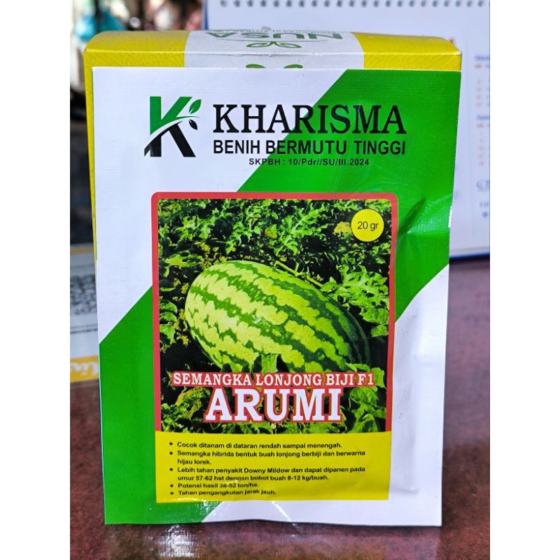 Benih bibit semangka lonjong Arumi