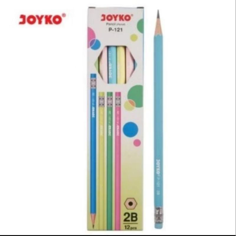 

Pensil 2B joyko pastel P-121