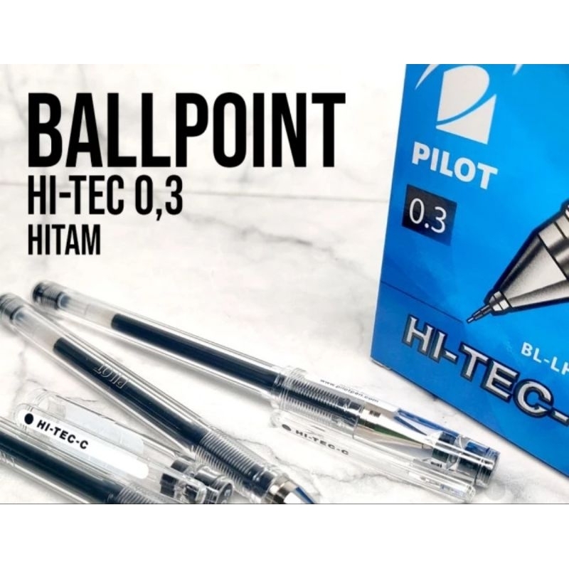 

1 pcs Pulpen Hi-tech C 0.3 asli PILOT