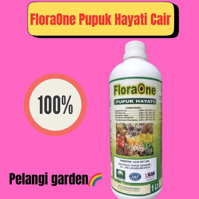 TERLARIS Pupuk Hayati FloraOne, Pupuk Hayati Cair