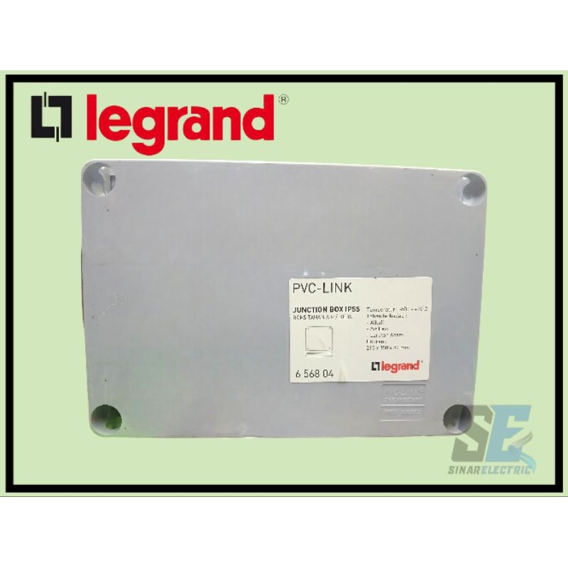 Junction Box Legrand  215×150×80 IP 55 merk Legrand
