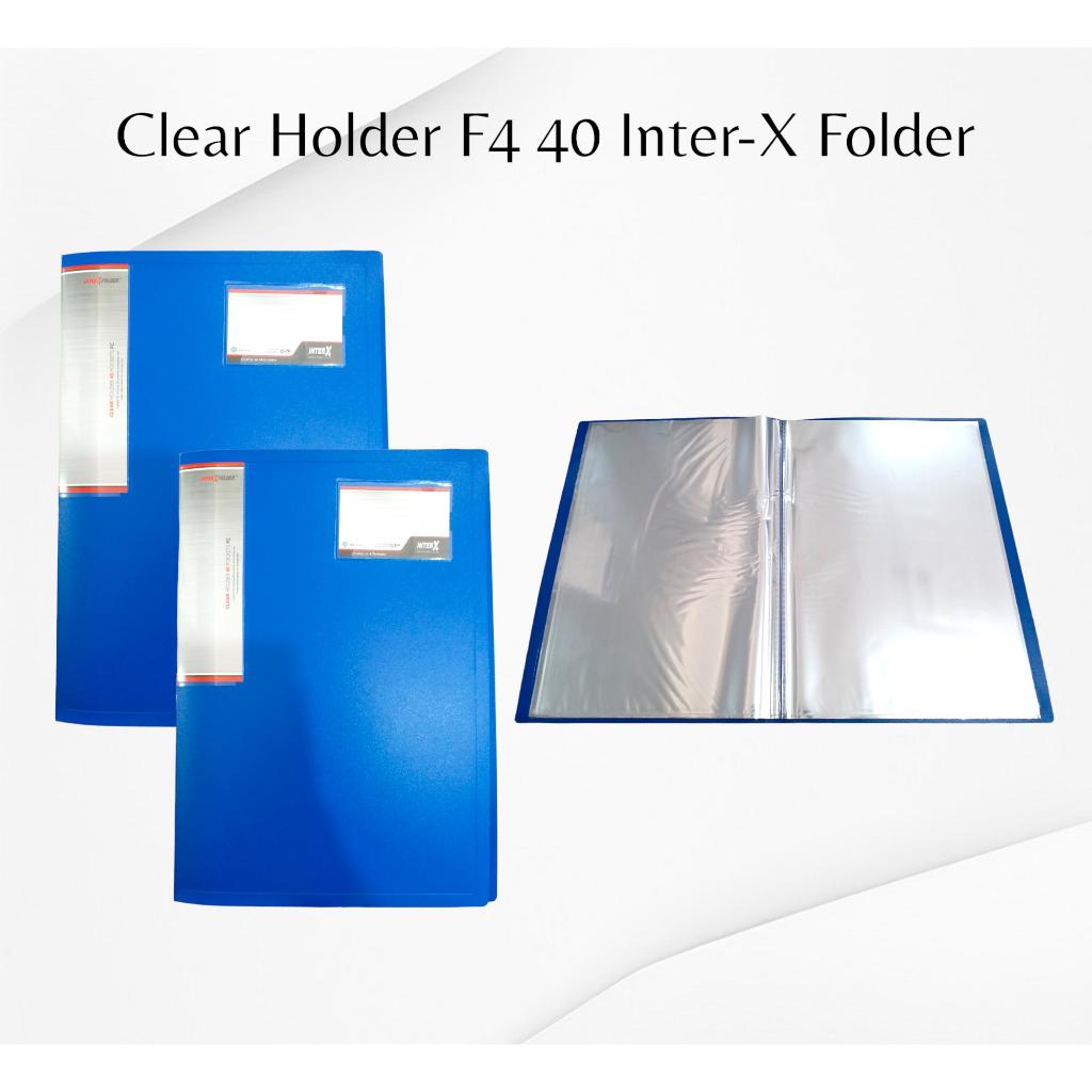 

Clear Holder F4 ISI 40 inter-x Folder