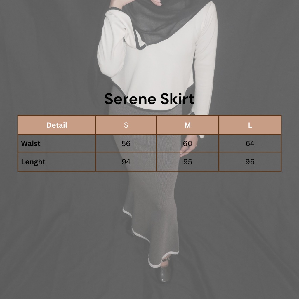 CUCI GUDANG PASTELLY OUTFIT - Last Season's Faves - Serene Skirt Pastelly Rok MermaidDuyung