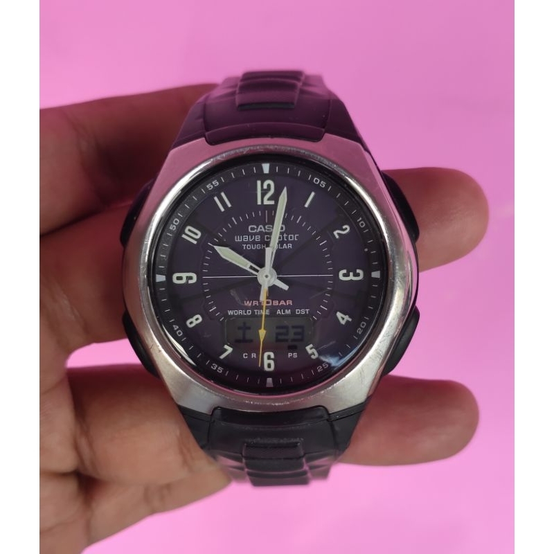Jam Original Casio WVA 430J Second