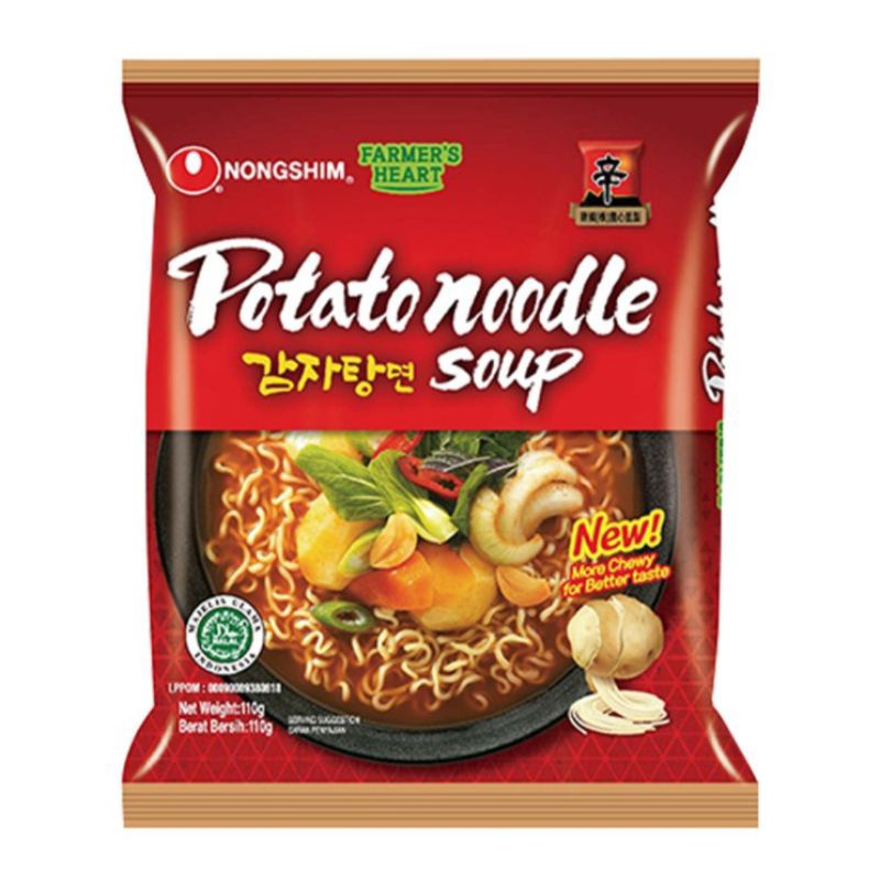 

Nongshim Potato Mi Instan Sup 110 g