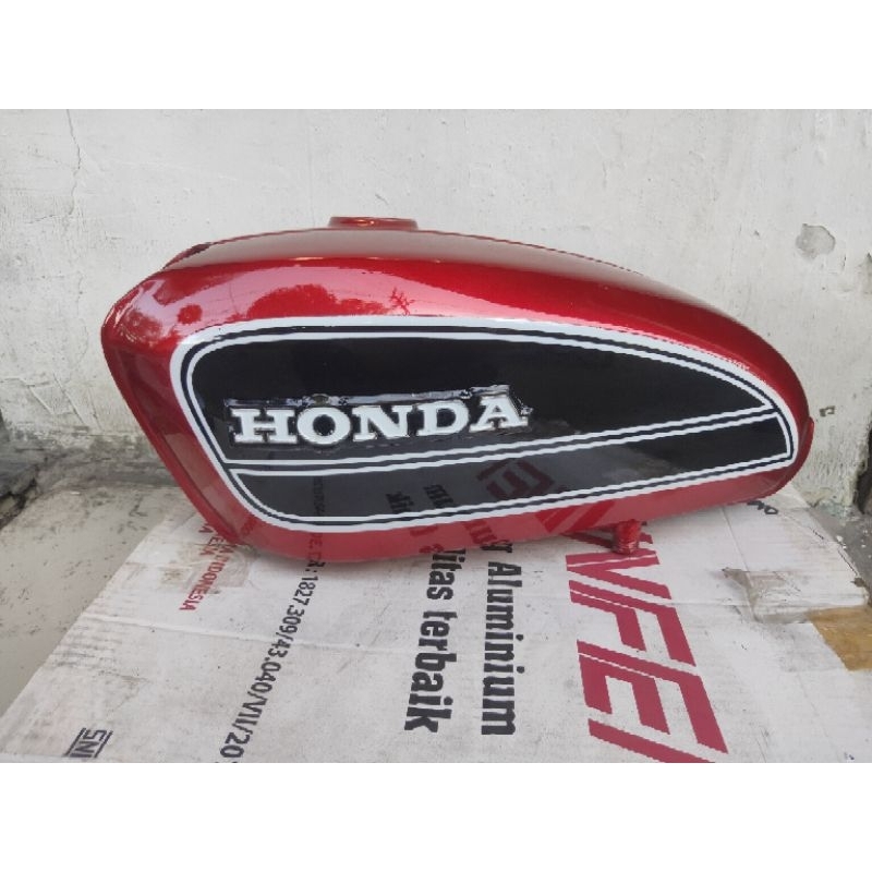 tangki cb125 merah tangki cb glatik