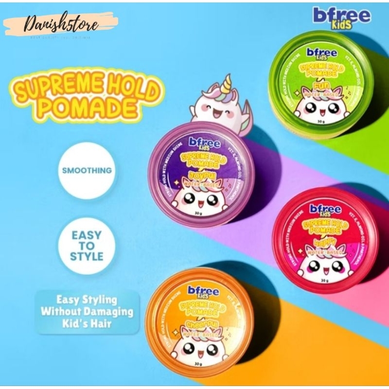 BFREE Kids Supreme Hold Pomed | Pomed Anak Waterbased
